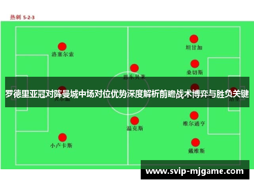 罗德里亚冠对阵曼城中场对位优势深度解析前瞻战术博弈与胜负关键 罗德里亚冠对阵曼城中场对位优势深度解析前瞻战术博弈与胜负关键